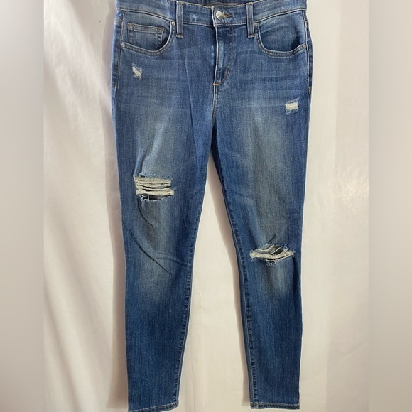 Joe’s Jeans High Rise Distressed Crop Size 28 - Picture 1 of 10